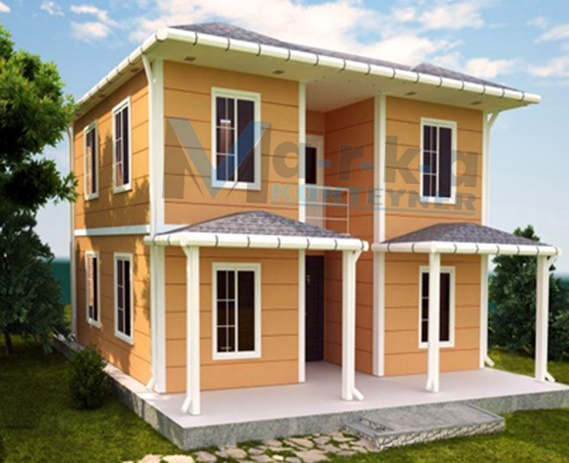 148 metrekare prefabrik ev