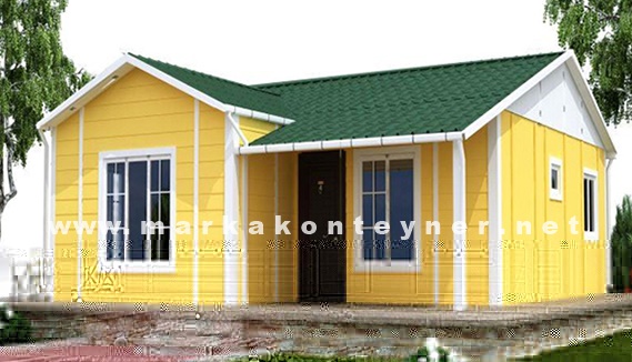 68 metrekare prefabrik ev